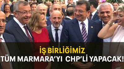 İş birliğimiz! TÜM MARMARA'YI CHP'Lİ YAPACAK